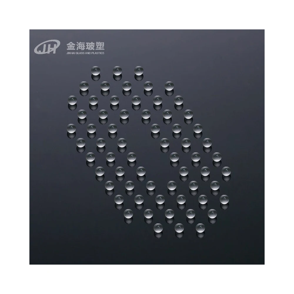 
High Quality Soda Lima Glass Transparent and Green Transparent Glass Ball 
