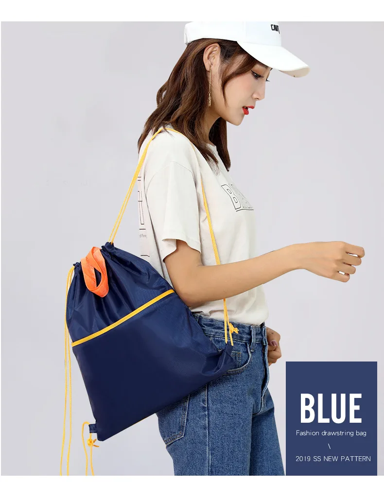 fitness drawstring bag