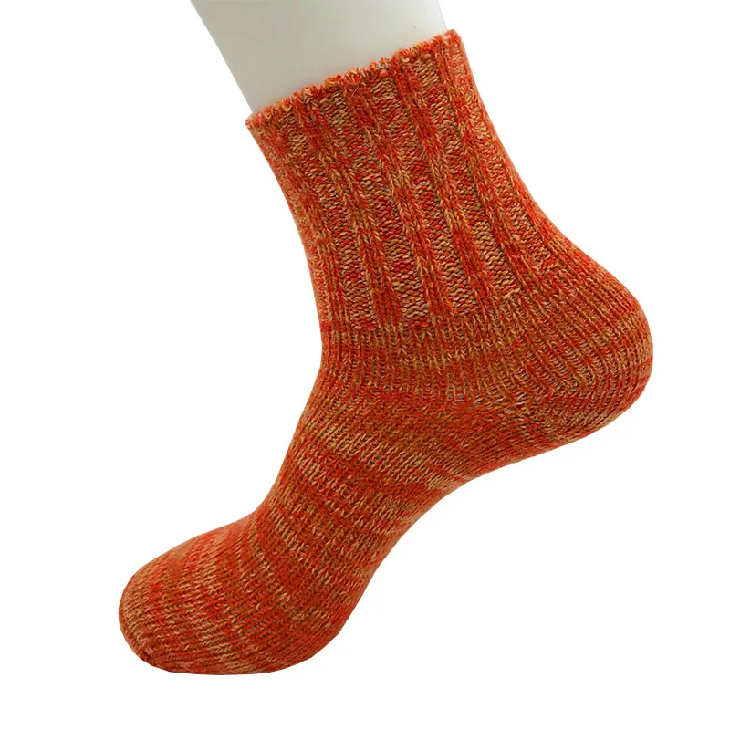 Winter Fuzzy Casual Warm Natural Woolen Alpaca Wool Peru Alpaca Socks