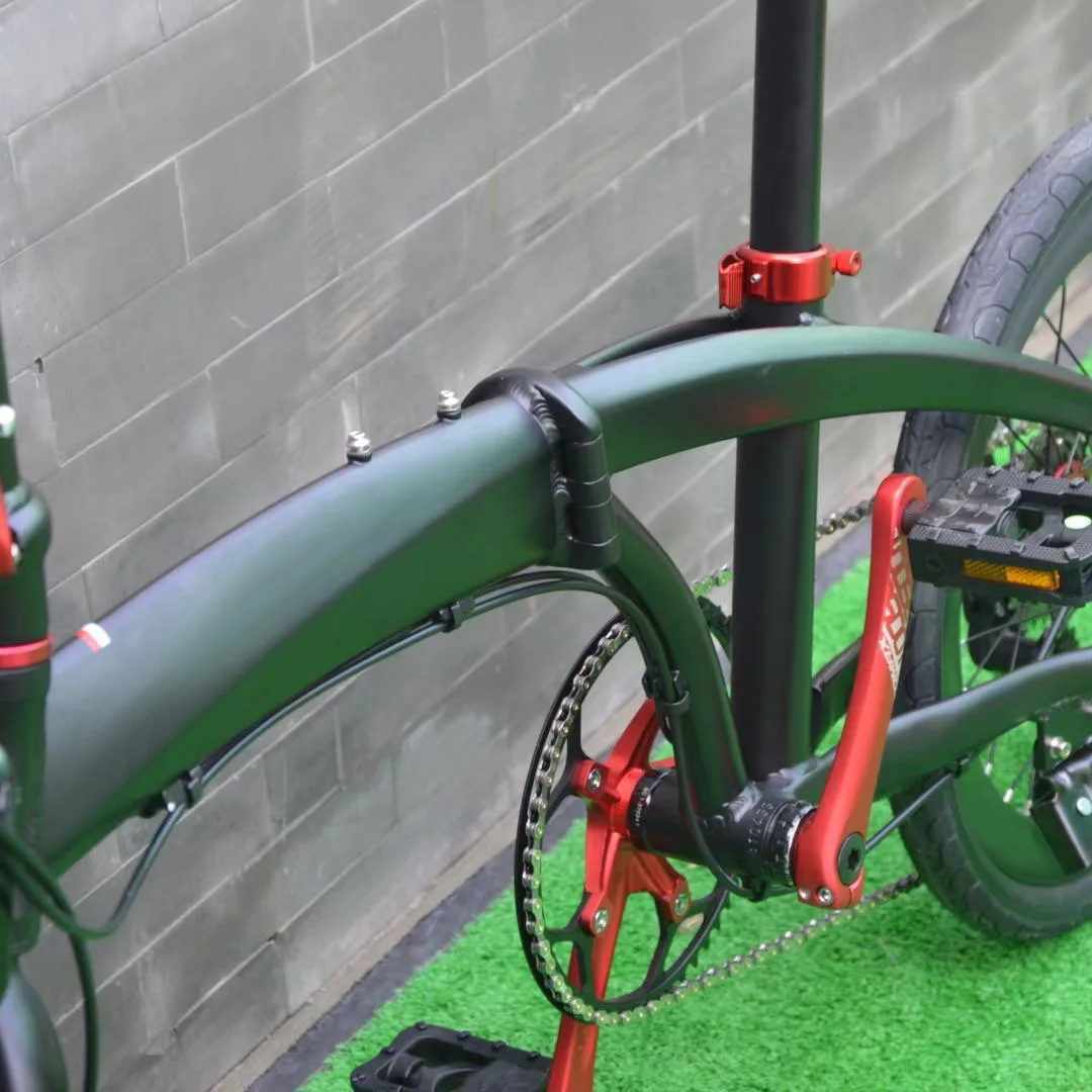 2022 hot sale fsir foldable bike hito x4 foldable lightest folding bike