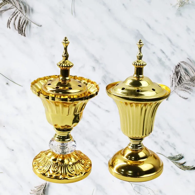 Middle Eastern Style Aromatherapy Stove Sandalwood Ornaments Metal Ion home burner