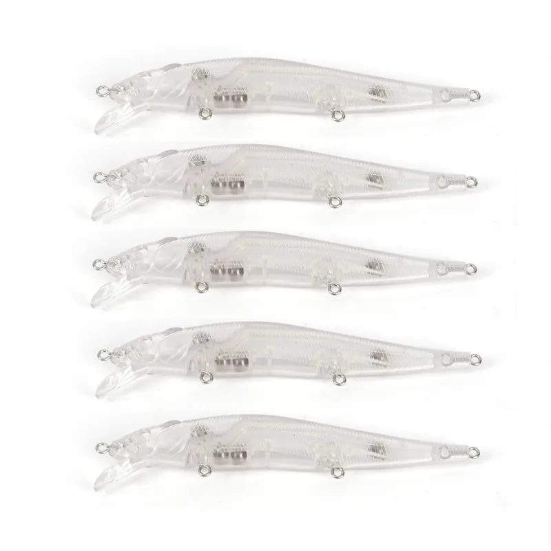 Высококачественные неокрашенные заготовки блесна рыболовные приманки кольцо с Бусиной без рисунка Неокрашенная рыболовная приманка