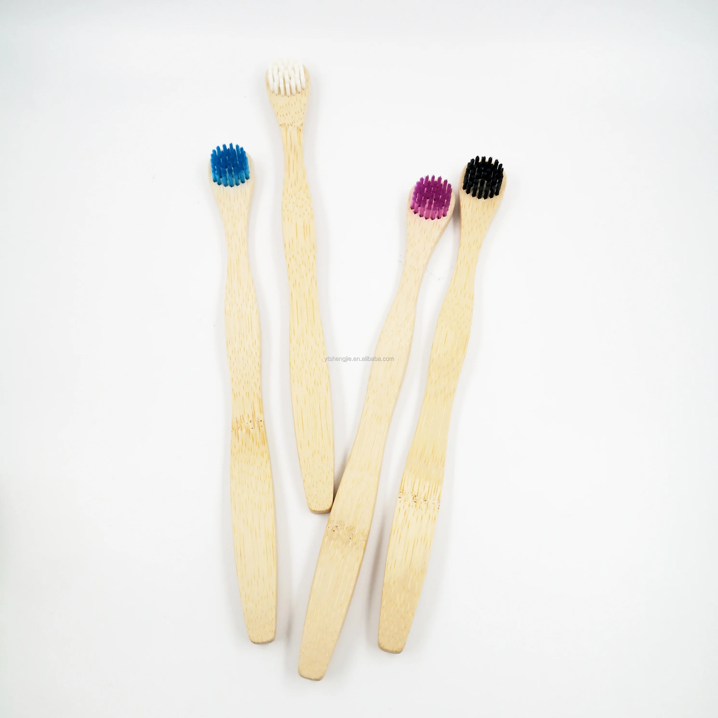 wholesale charcoal bristles biodegradable bamboo toothbrush