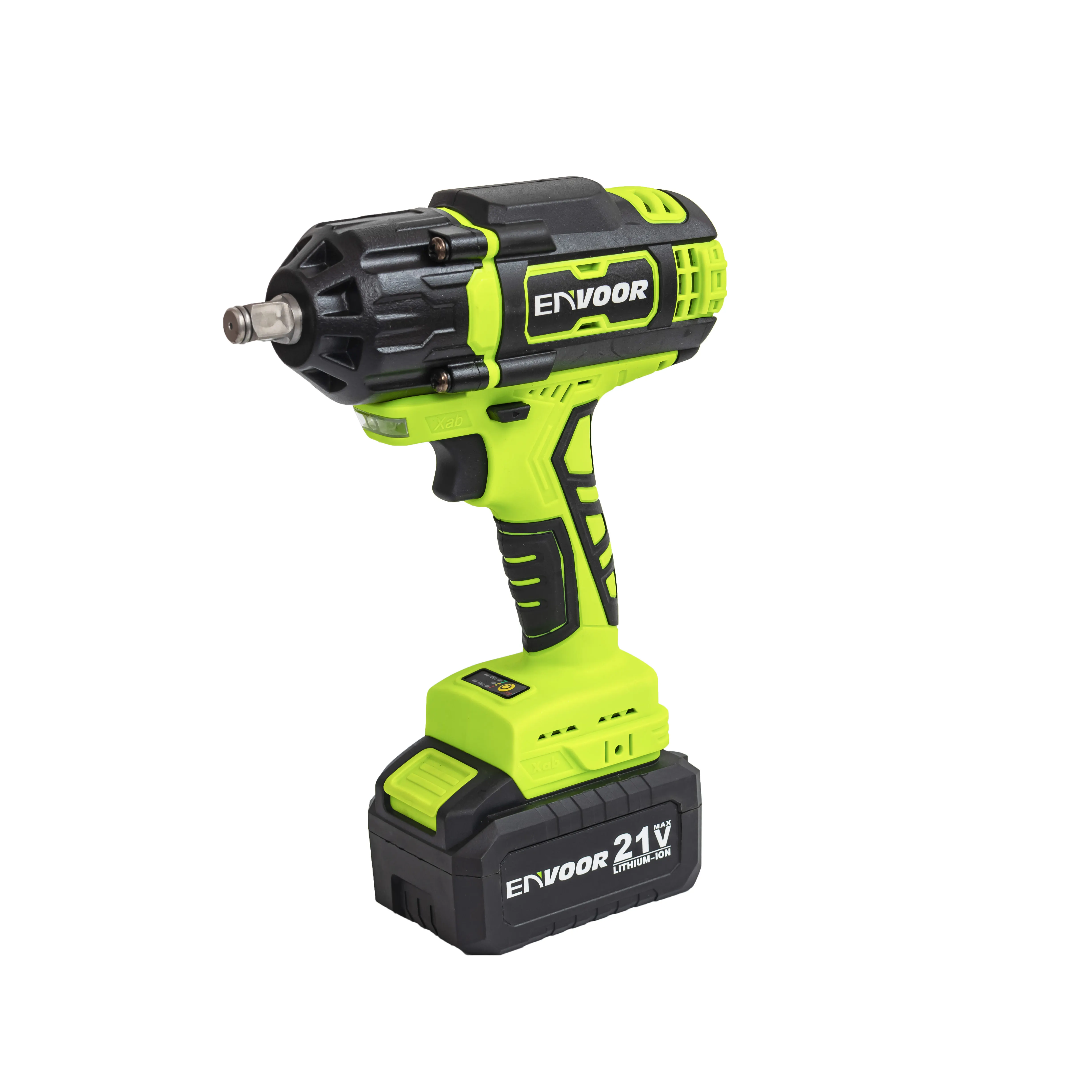 800N.m Electric Impact Wrench Brushless Cordless Electric Wrench 1/2 Inch 21V Battery Power Tool