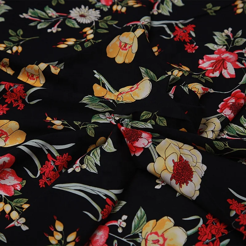 
100% viscose rayon printing fabric 
