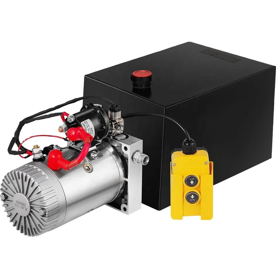 Horizontal DC 12V 24 V 500W hydraulic Power Pack Mini Hydraulic Power Unit with CE