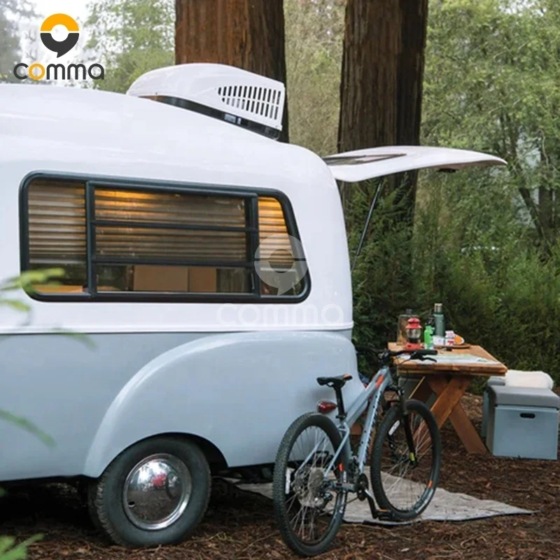Hot Selling Caravans Large Rv 1-4 Man Hybrid Camper with Bathroom and Bunkbeds in Saudi Arabia