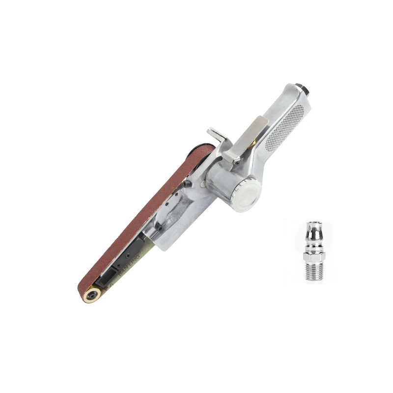 Pneumatic hand-held trimming sanding sanding machine Grinder Belt sanding machine air belt sander