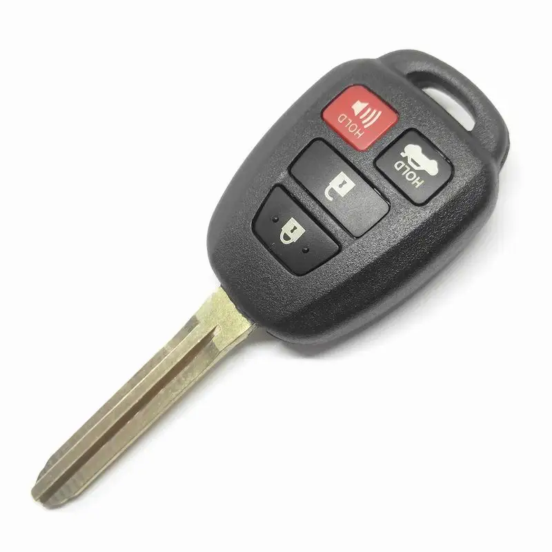 T oyota 3 1 4 botton 314Mhz remote car key Without chip  FCC id HYQ12BDM for 2012 2015 prius corolla camry RAV4 (1600119168428)