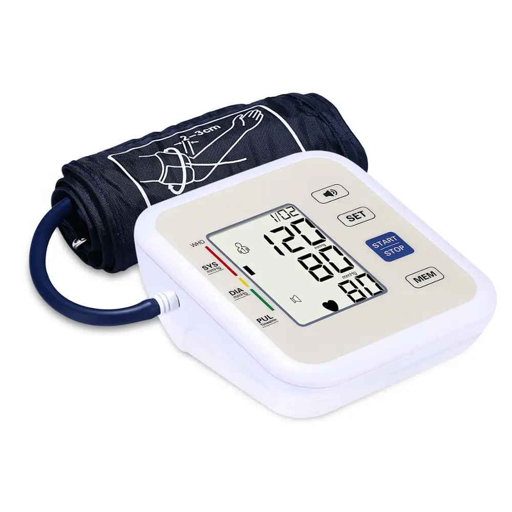
Home Health Care Tools Digital Sphygmomanometer Cheap Arm Blood Pressure Monitor With Two Mode 
