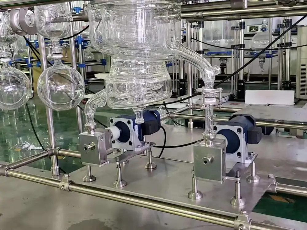 Stock Avavilable  short path wiped film molecular distillation equipment