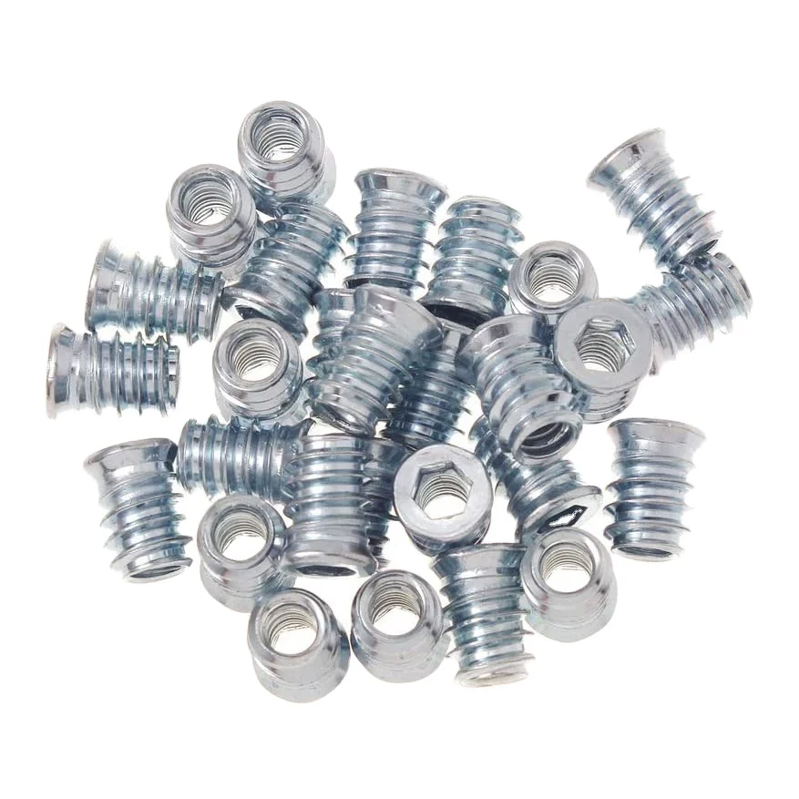 Hex Socket Drive M3 Furniture Fitting Nuts Copper Wood Thread Brass Insert Screw Nut Hot Sale Nut
