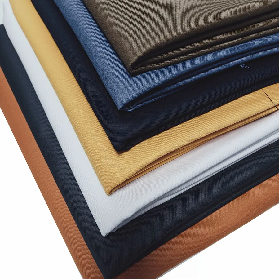 factory directly sell Tr80/20 twill serge suiting fabric viscose  terylene suit fabric uniform fabric for africa kenya market