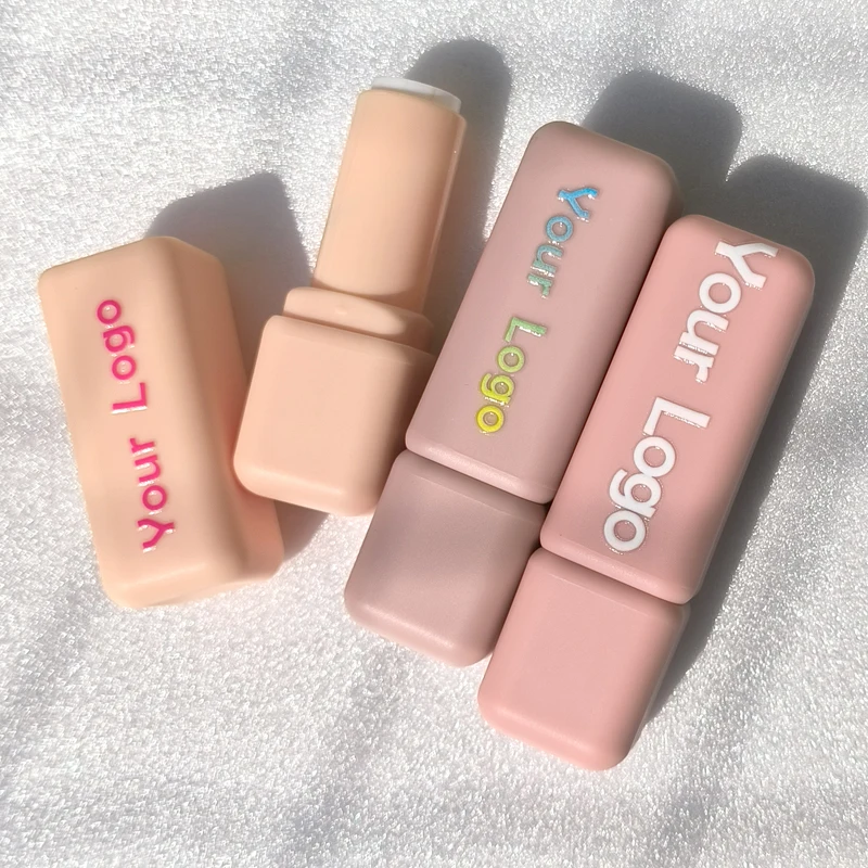 KH131 Luxury 3.5g Matte Lipstick Tube For Custom Liquid Lipstick Square Tube With Cosmetic Tube Packaging