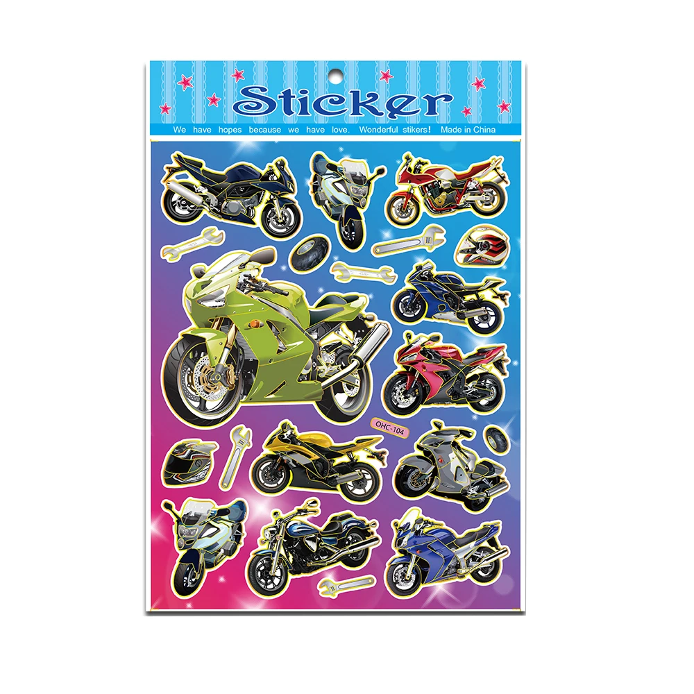 100 Cool Stickers Random Motorcycle Animal Letters Love Heart Dinosaur Suitcase Stickers Computer Luggage Car Bike Stickers
