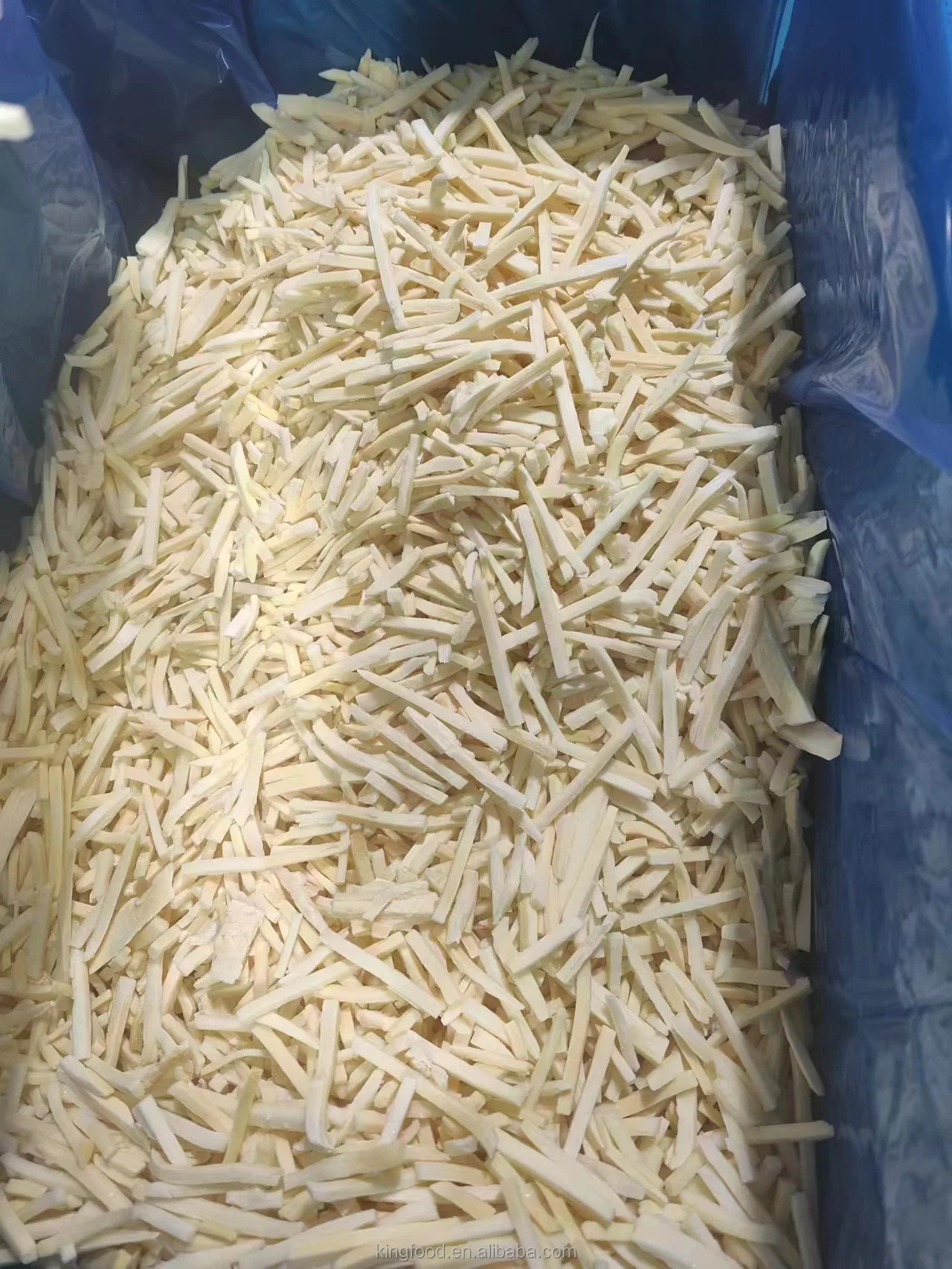 Неаддитивные IQF Замороженные бамбуковые побеги полоски/ломтики