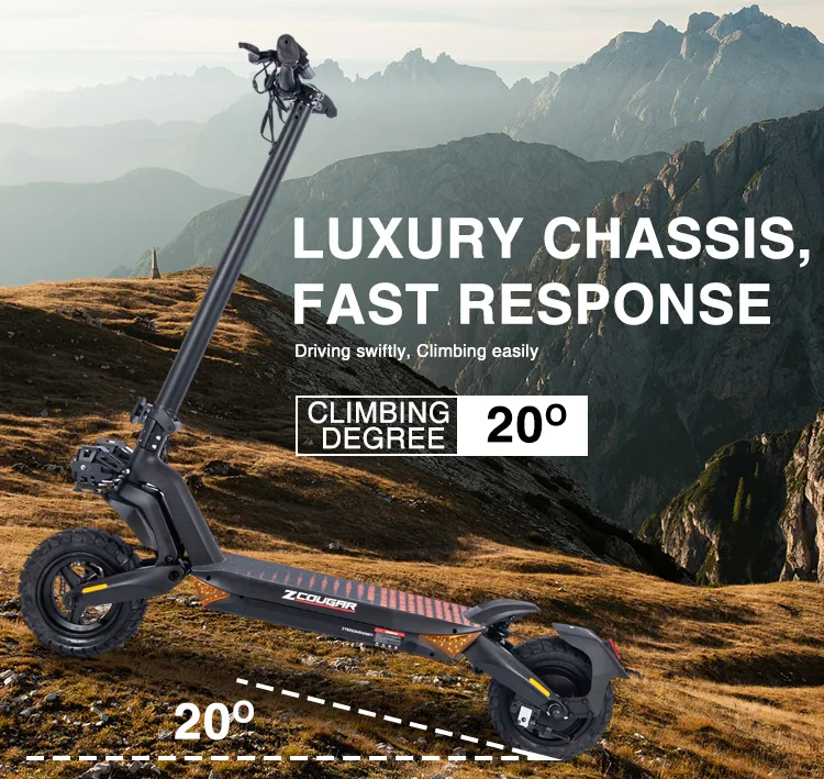 china factory stocks LED large display 800w powerful motor 10ah lithium battery scooter T8 adult off-road fast electric scooter