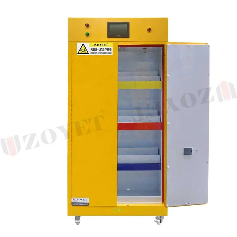 ZOYET Intelligent safety laboratory cabinets made of high quality CRS with double locking system