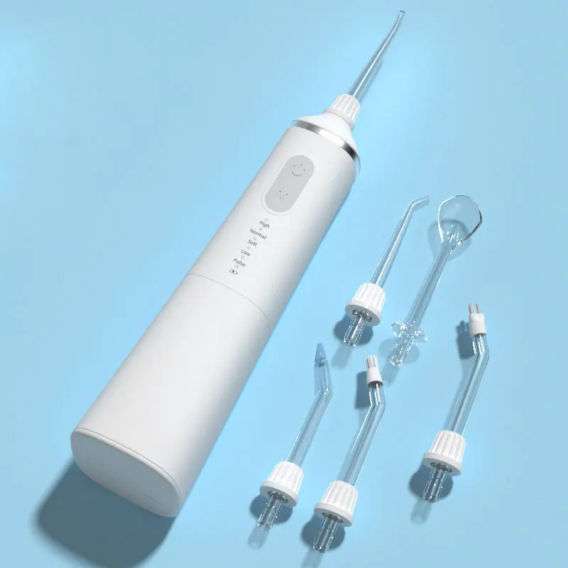 Adult USB Rechargeable Dental Flosser  250ML Water Tank Waterproof Dental Scaler Oral Health Care