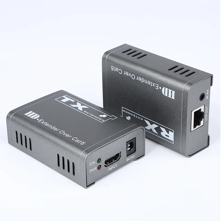 1080P 60M HD Extender Rj45 over cat5e With IR  Support HDMI 1.3 version