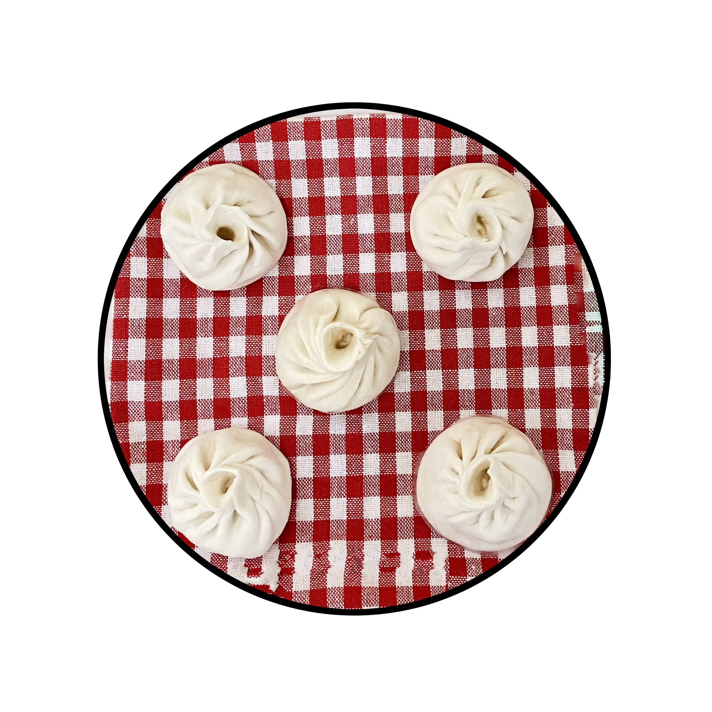 Authentic fast breakfast steamed stuffed bun with a variety of flavors soup soup dumplings