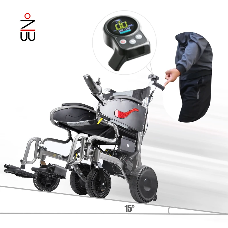 Электрическая инвалидная коляска для пожилых людей с поддержкой питания