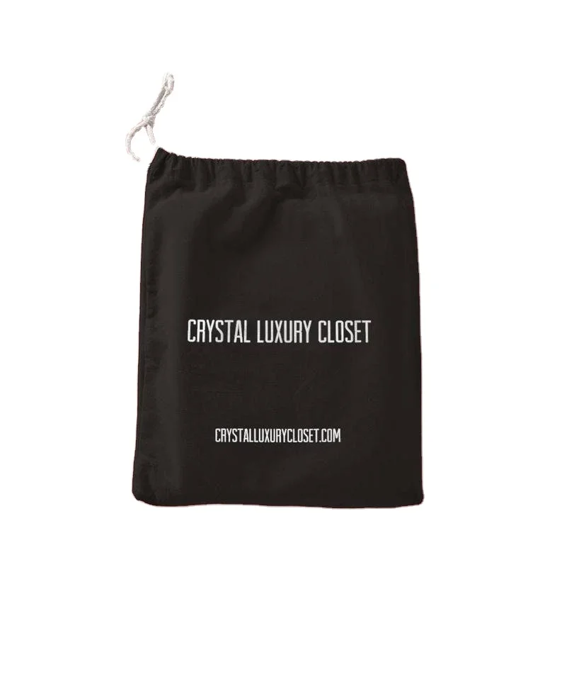 Индивидуальные хлопковые Сумки на шнурке многоразовые Экологически чистые маленькие