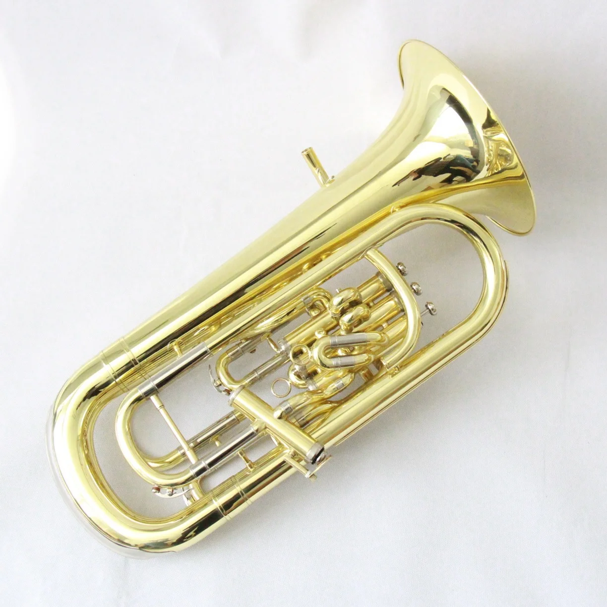 Bb/F tone euphonium horn gold lacquered factory direct sale euphonium