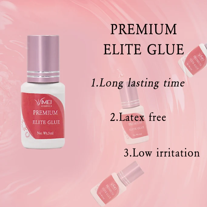 Premium Elite Plus Power Bond Pro S Eye Lash Adhesive Black Single Strand 10ml Elite Volume Eyelash Extensiones Glue