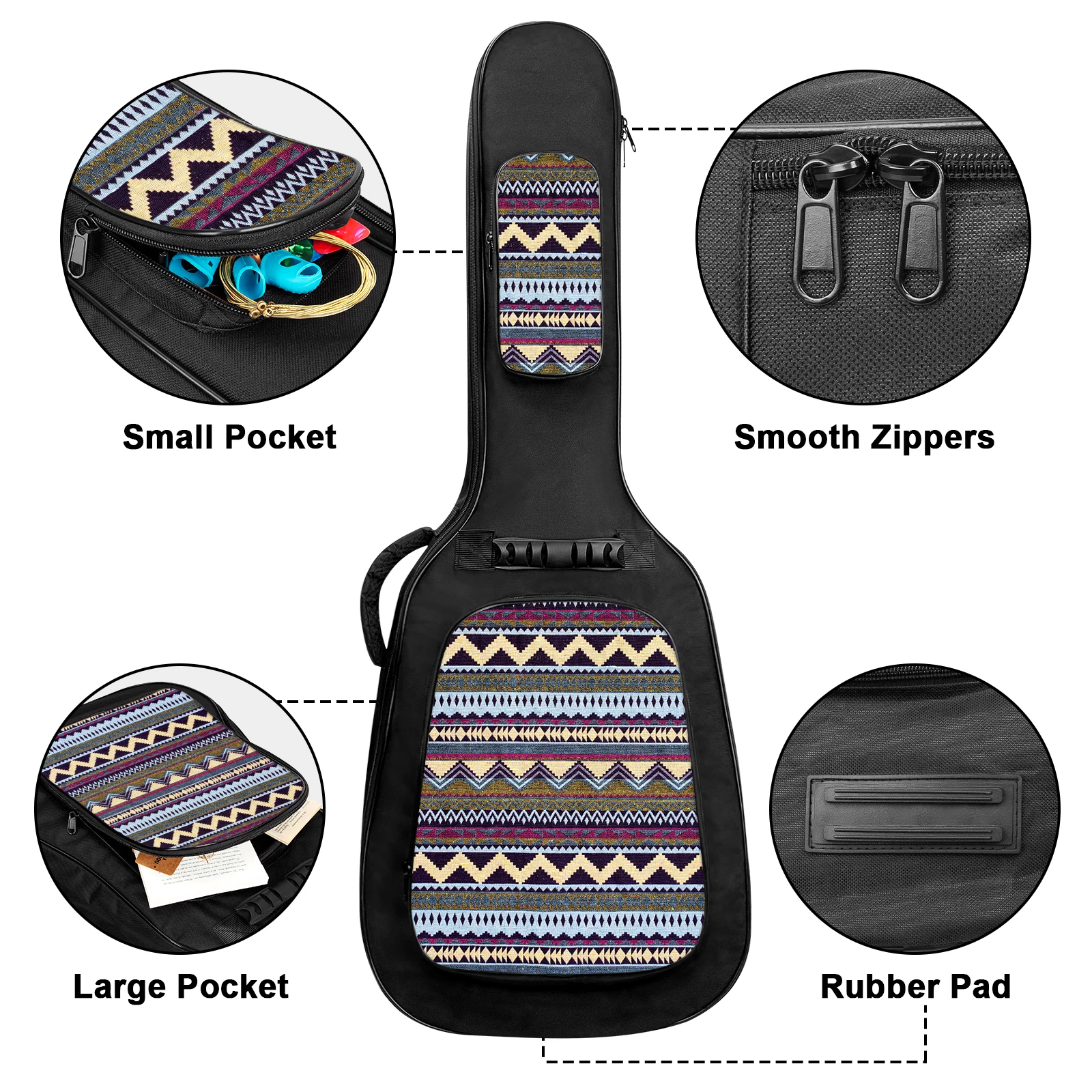 Wholesale Guitar / Bass Gig Bag Gibson Guitar Instrument Bag Case OEM