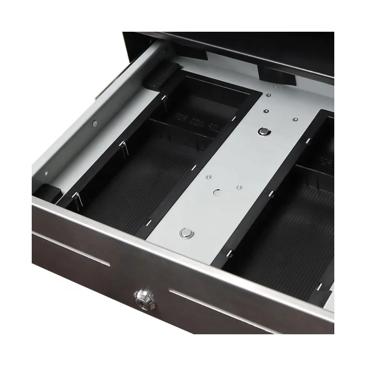 SK-415HA High End 4,5,6,8-bill 8 Coins Supermarket Use Safe Cash Register square Pos Cash Drawer
