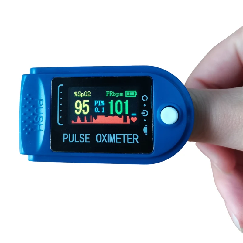 
LK88 Blue oximeter TFT with spo2 tester oximete Factory Price PR Adult Blood Monitor Fingertip Pulse Oximeter 