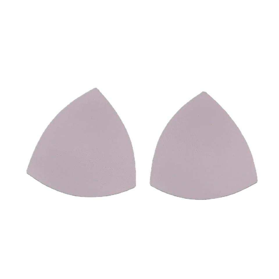 
2021is the hottest in Europe and America Triangle Bra Cup Thin Foam Bra Cup For Swimwear 