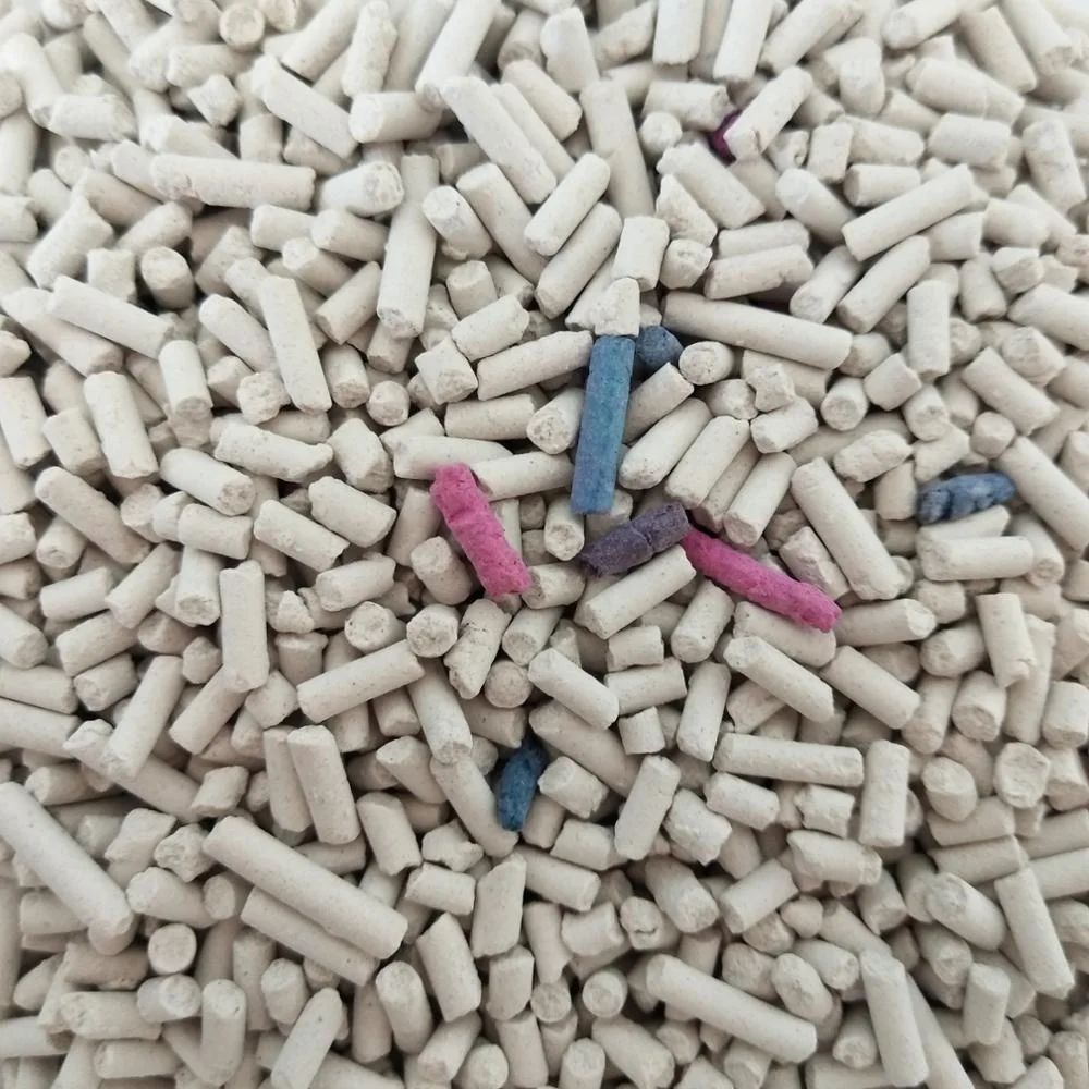 Высококачественный кошачий Наполнитель из безщеточной глины в форме полоски