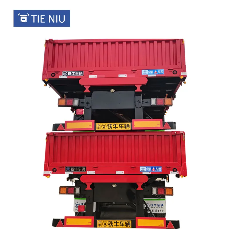 13 meter hydraulic dump tipper side dumper semi trailer tipping trailer for sale