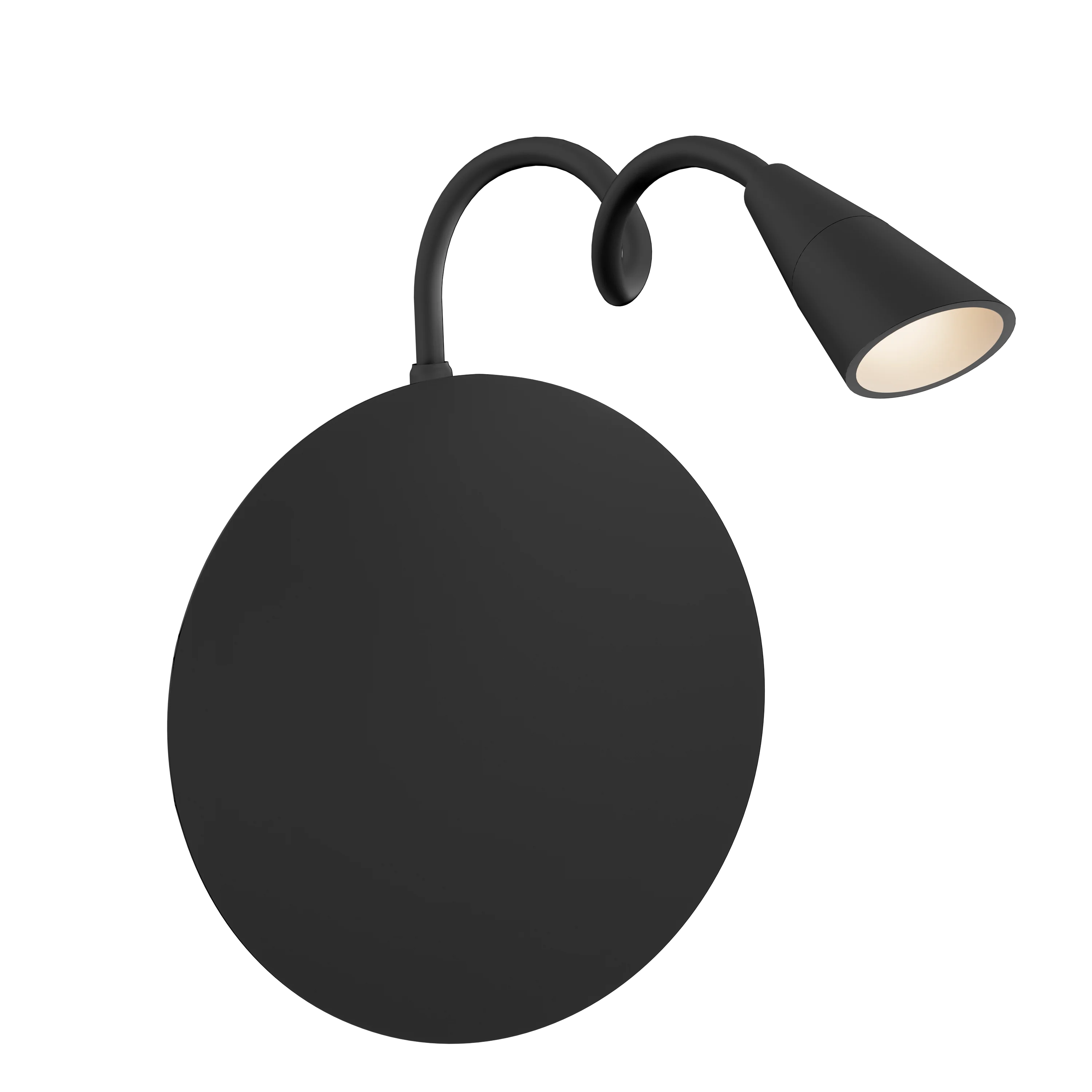 circular Bedside wall lamp bedroom modern simple USB mobile phone wireless charging rotatable with switch  LED reading light