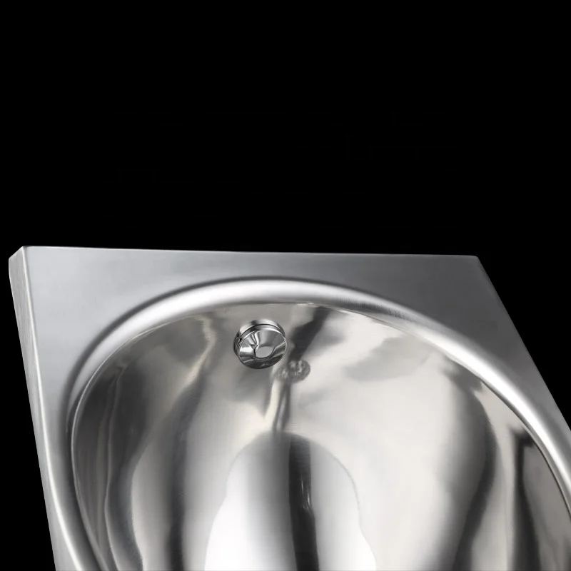 European Design Urinoir Bathroom Stainless Steel Wall Hung Home Urinals Bowl