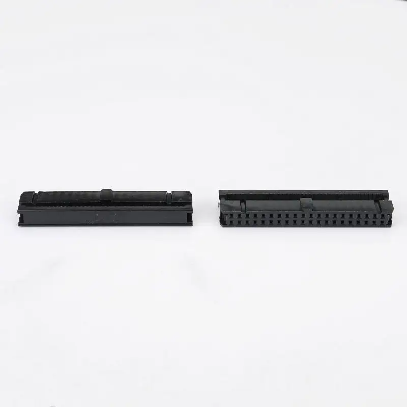 TE AMP 1658621-3 2651 female socket in line rectangular  IDC connector 40 pin connector 254mm pitch flat ribbon cable connector