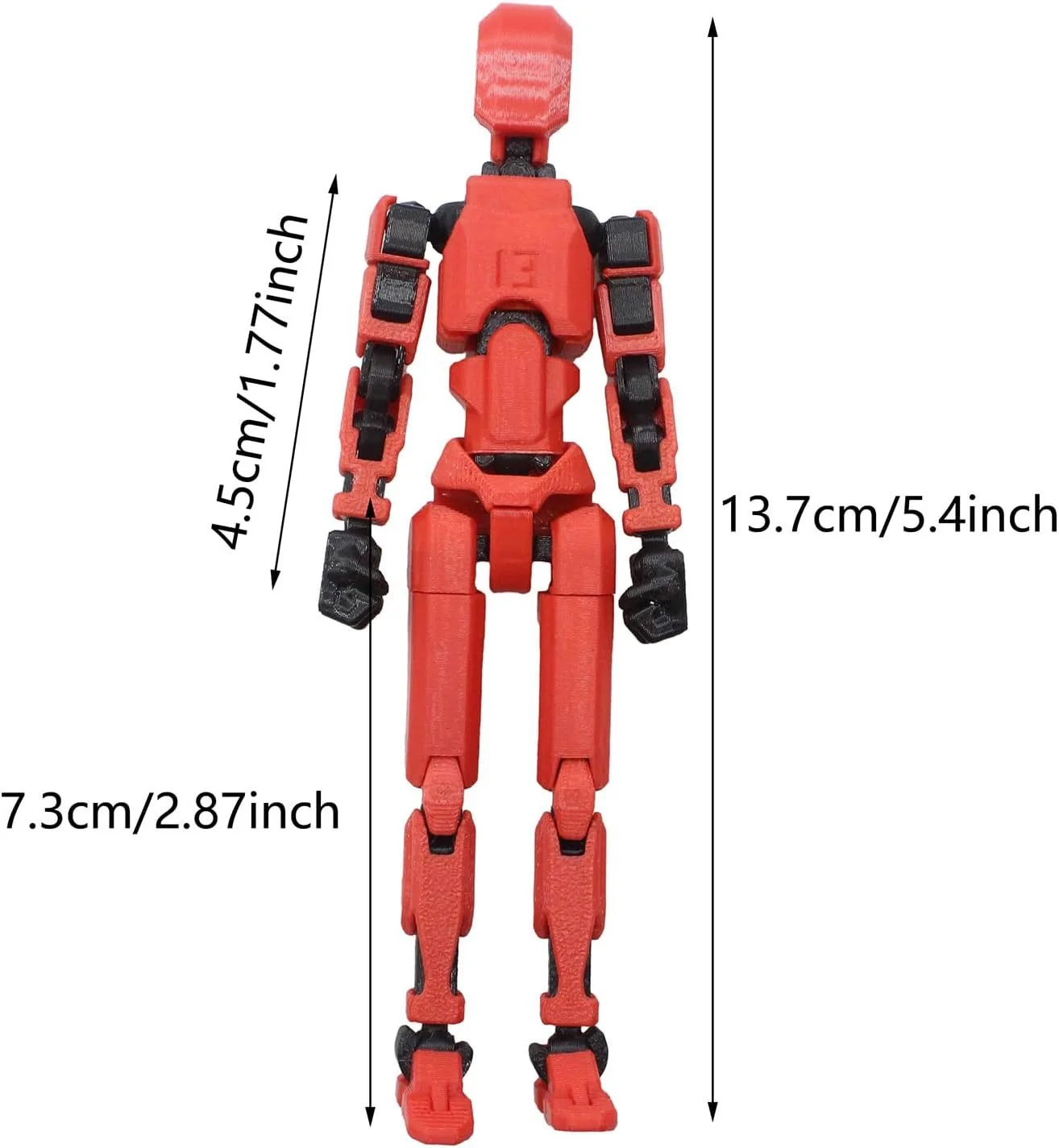 New Action Movable Figure Wholesale Creative Decompression Multi-articular Action Figure Lucky 13 Action Figure Toy