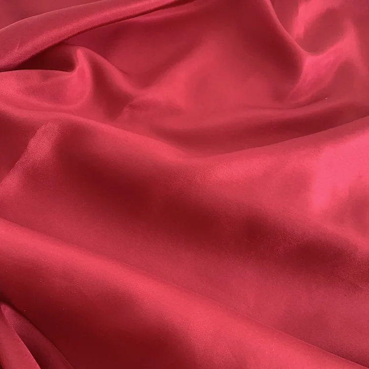 
Exquisite Hot Sale Chinese Habotai Pure Color Dyed 100% Silk Habotai Fabric for Cloth 8 MM 