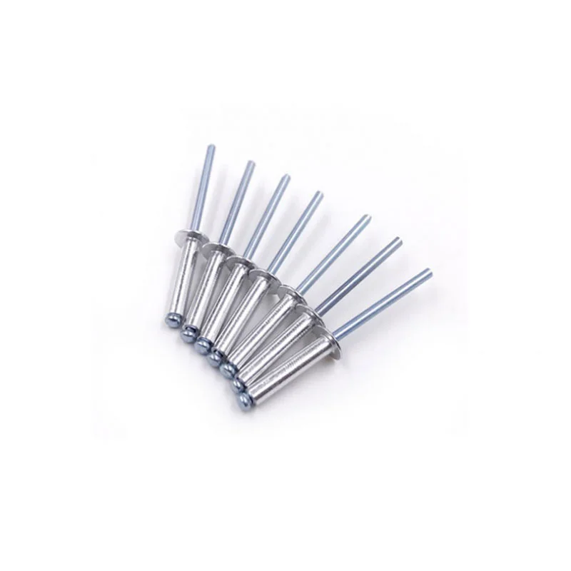 Stainless Steel Aluminum Blind Rivet DIN7337 Round Head Aluminum Steel Stem Break Pop Blind Rivet
