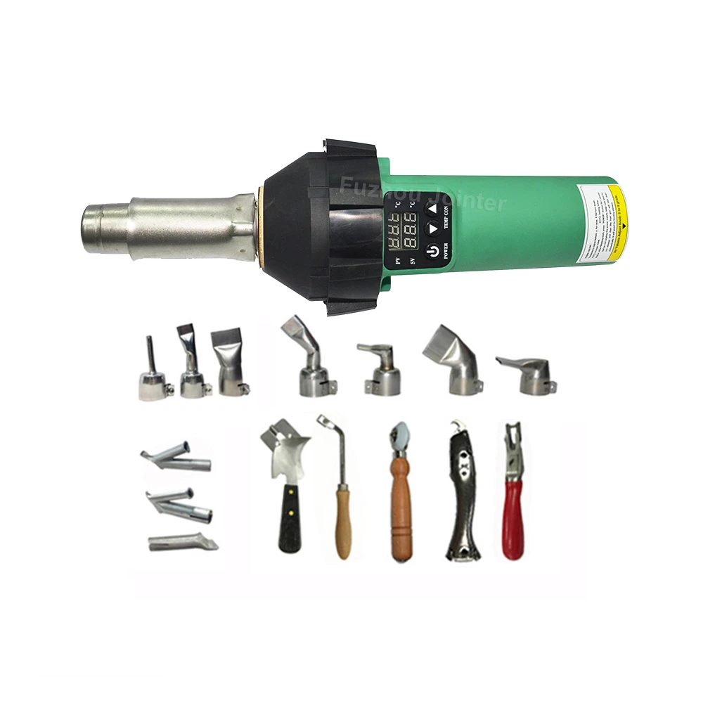 1600W Plastic Welding Kit Hot Air Soldering Welding Gun for PVC Membrane Welding