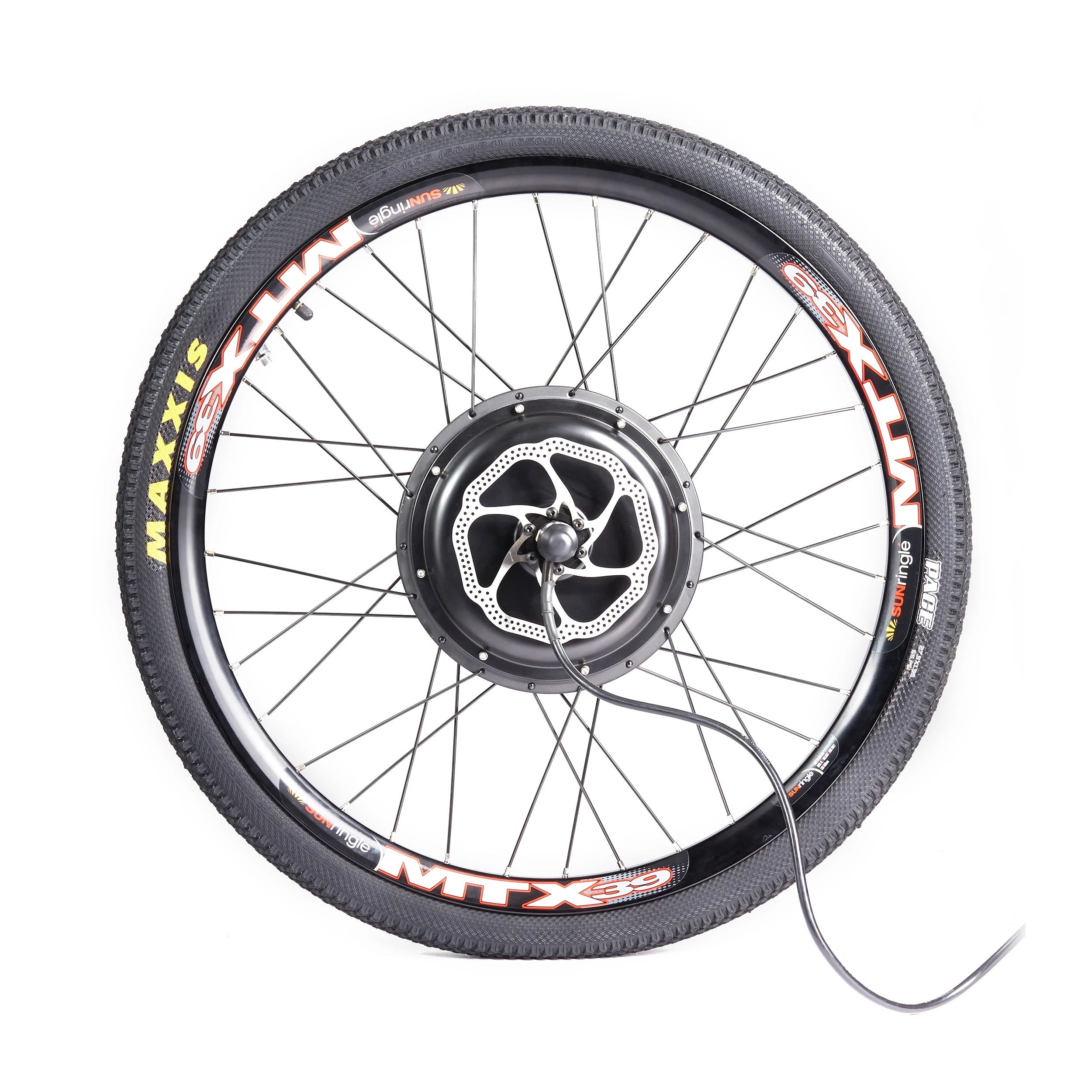 US STOCK 36v 48v 250w 350w 500w 750w Electric bike ebike conversion kit front/Rear brushless geared hub motor e-bike
