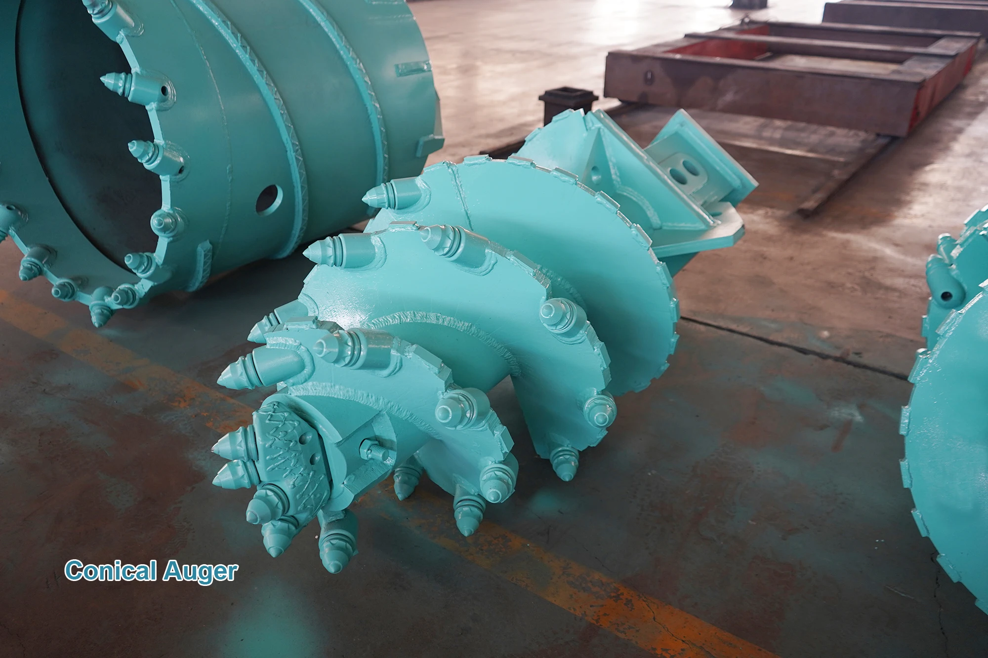 Bauer Soilmec Factory prices Bauer Standard High Quality Conical Drilling Auger for drilling pile foundation drilling rock auger