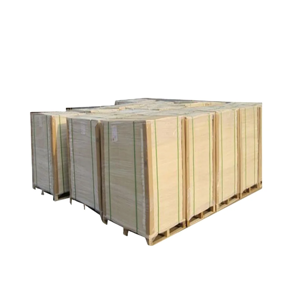 White cardboard paper/FBB /Ivory card board paper in sheet /roll duplex board printed carton corrugated box hard grey chip board