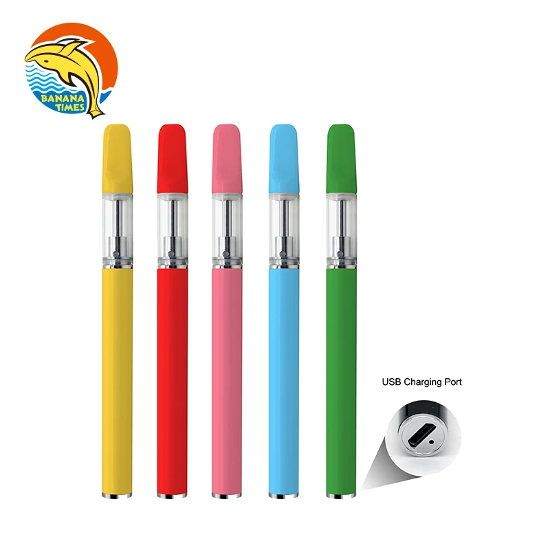 Deutsches hot sale 0.5ml 0.3ml empty cbd pen vaporizer O-8 ceramic/ wood tip CBD vap pen