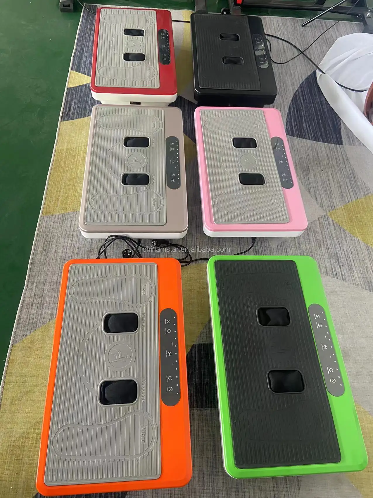 New Design Vibration Platform Fitness Machine Plate Slim Body Shaper Exercise Massage Vibro Platform