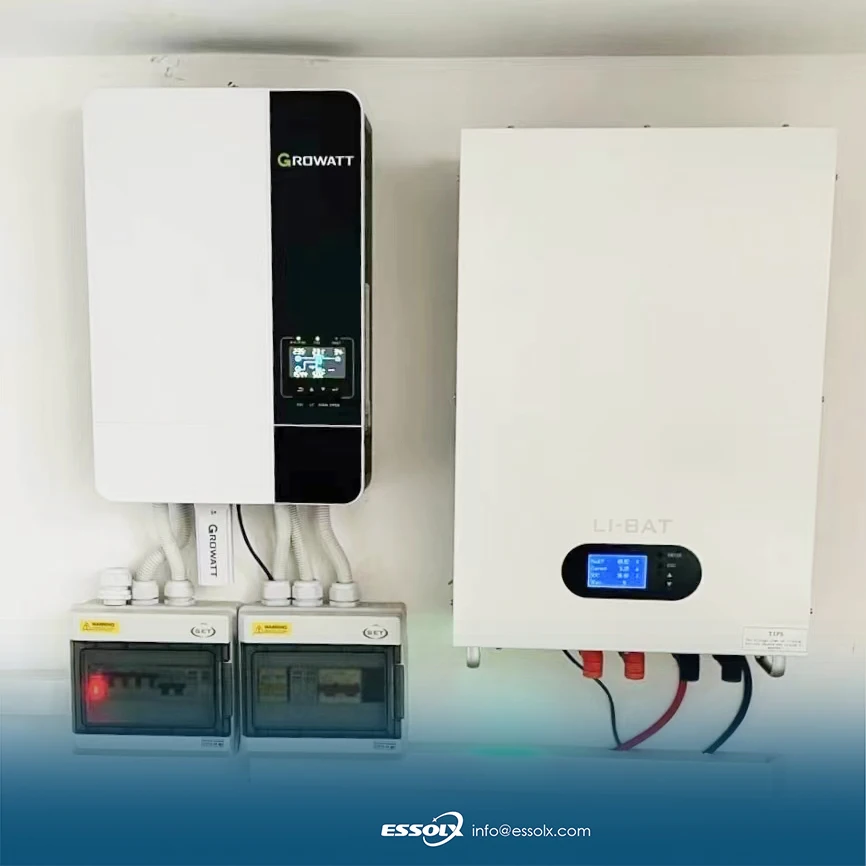 Solar Air Conditioner and Solar Panel System 24v 200Ah Lifepo4 PowerWall Lifepo4 Battery