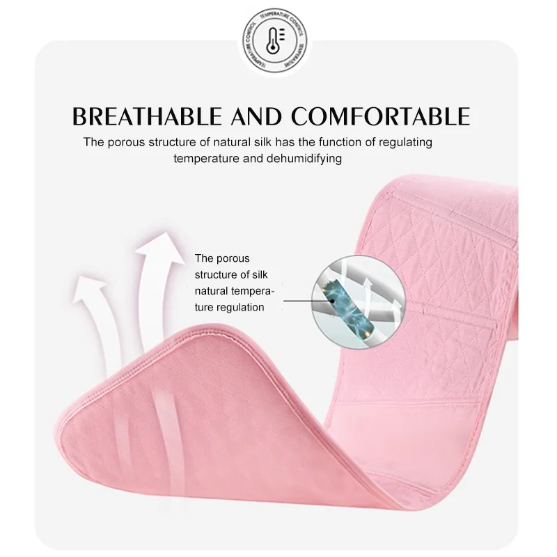 Silk & Cotton Adjustable Girdle Body Shaper Slimming Sheath The Belly Postpartum Belly Wrap