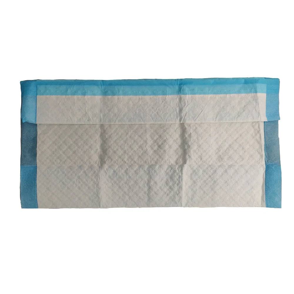 50x60cm 40g Blue  Disposable Absorbent Hygiene Sheet  INCONTINENCE Bed/under pet  pad